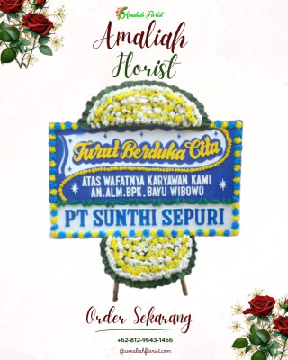 Papan Bunga Duka di Sebuku