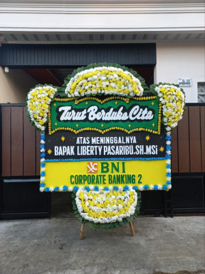 Papan Bunga Duka di Sebuku