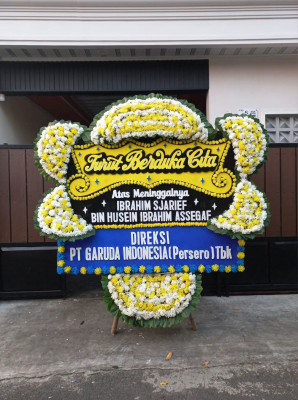 Papan Bunga Duka di Sebuku