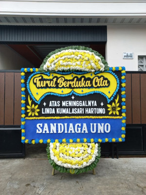 Papan Bunga Duka di Sebuku